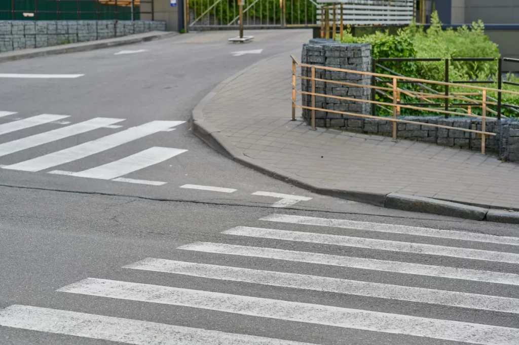 路面落差示意圖